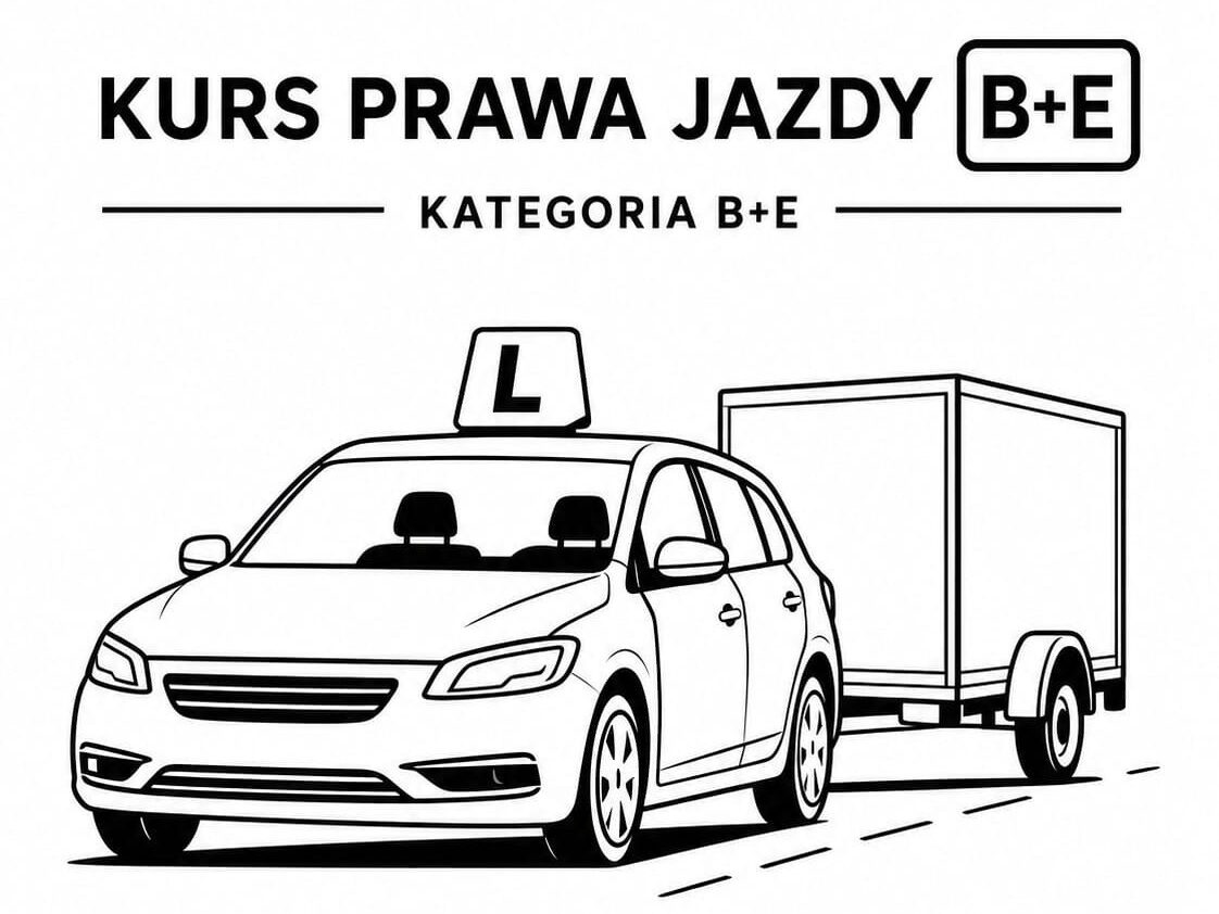 Kurs prawa jazdy kat. B+E