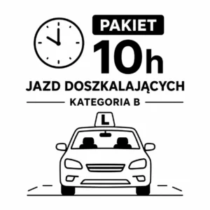 Pakiet 10h jazd doszkalających kategoria B Katowice