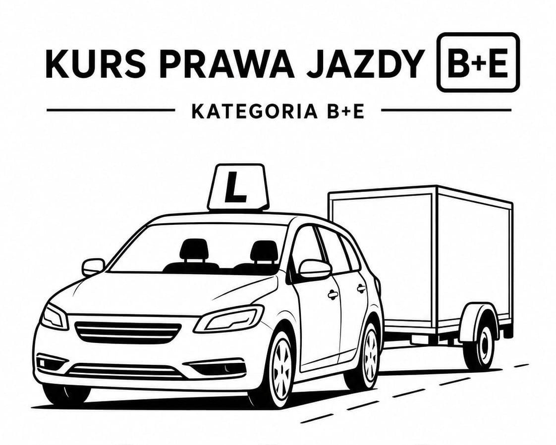 KURS PRAWA JAZDY KATEGORIA B+E